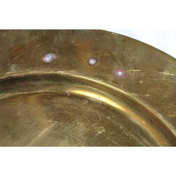 (4) Denmark Brass Chargers - Picture 6 of 16